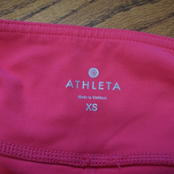 Athleta Pink Leggings Size XS - Picture 7 of 8